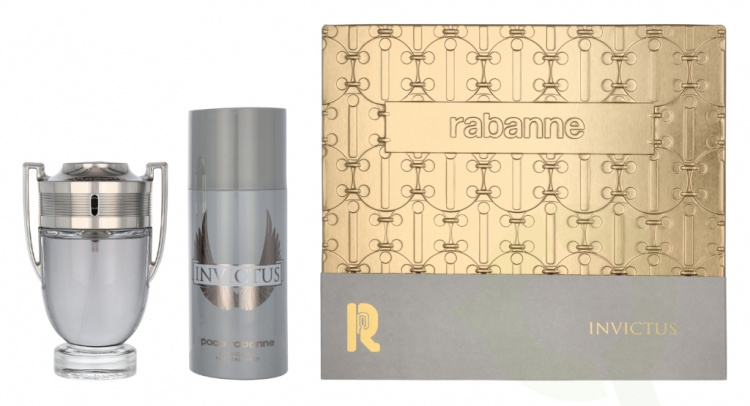 Paco Rabanne Invictus Giftset 250 ml Edt Spray 100ml/Deo Spray 150 ml