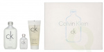 Calvin Klein CK One Giftset 215 ml Edt 100ml/Body Wash 100ml/Edt 15ml