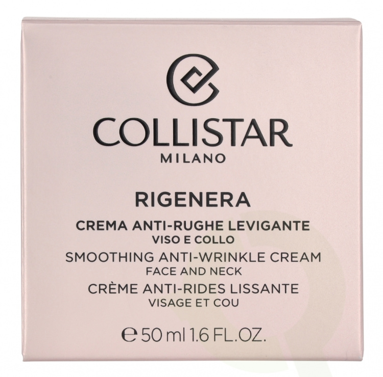 Collistar Rigenera Smoothing Anti-Wrinkle Cream 50 ml