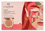 Collistar Bronzing Powder Set 10 g Bronzing Powder 4.4 Hawaii Matte 10g/Contouring Brush