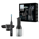 Philips Zwart snoerloos powerflosser DiamondClean 9000 (HX3886/43)