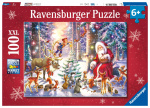 Ravensburger Puzzel Kerstmis in het bos 100p (10112937)