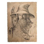 Weta Workshop The Lord of the Rings - Portret van Gandalf de Grijze Standbeeld Kunstdruk