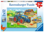 Ravensburger Hard At Work 2x12p - 07616
