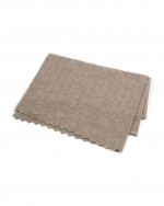 Smallstuff Babydeken Visgraat Merino Wol - Natuur