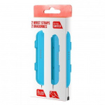 Trade Invaders Paar Joy-Con hand polsbandjes blauw Trade Invaders Paar Joy-Con hand polsbandjes blauw