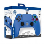 Trade Invaders Bedrade controller voor PS4 met 3M kabel - Blauw Trade Invaders Bedrade controller voor PS4 met 3M kabel - Blauw