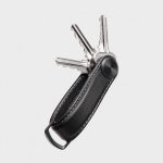 Orbitkey Key Organiser Pro Leer - Zwart