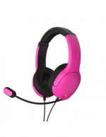 PDP Gaming Airlite Hoofdtelefoon Bedraad Nevel Roze