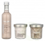 Blancreme Body Essentials Trio Set 155 ml Shower Gel 75ml/Body Scrub 40ml/Body Cream 40ml - Coconut & Lychee