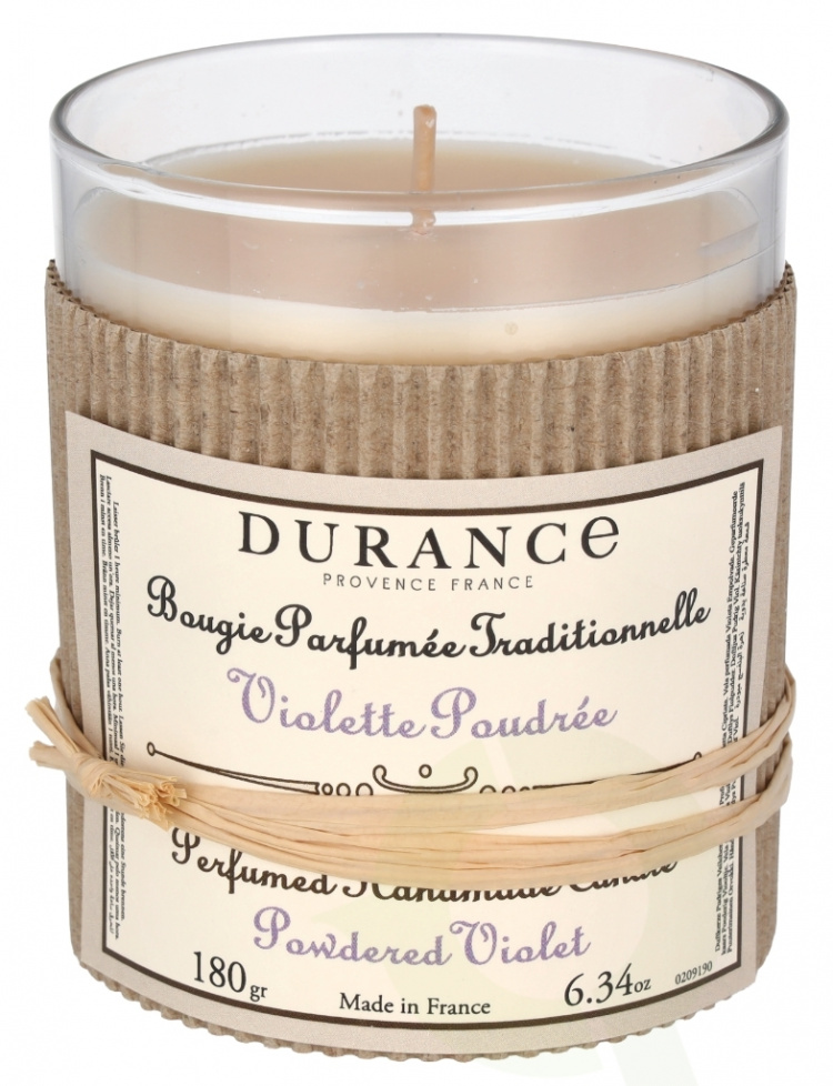 Durance Powdered Violet Candle 180 g