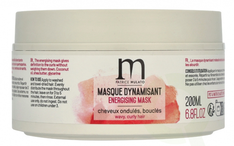 Patrice Mulato P. Mulato Energising Treatment Mask 200 ml Curly Hair