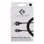 FLOATING GRIP 3M Silicone USB-C-kabel (Zwart) FLOATING GRIP 3M Silicone USB-C-kabel (Zwart)
