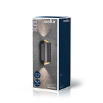 Nordlux Nico Ronde 22 Wandlamp Zwart