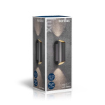 Nordlux Nico Ronde 22 Wandlamp Zwart