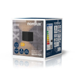 Nordlux Milda kubi Wandlamp Zwart