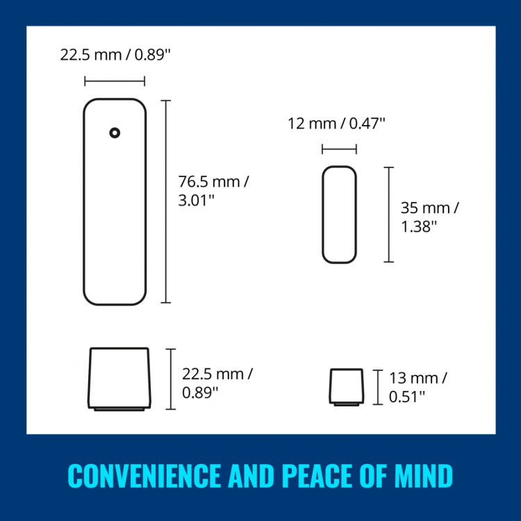 WiZ WiFi Smart Kontaktsensor 1-pack WiZ WiFi Smart Kontaktsensor 1-pack