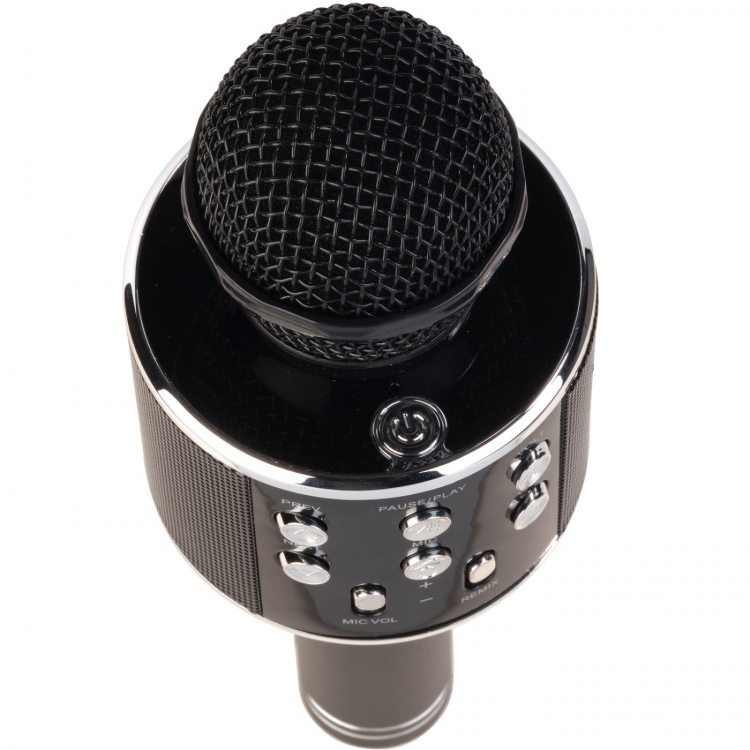 Denver Bluetooth Karaoke Microphone with built-in speaker. Black in colour