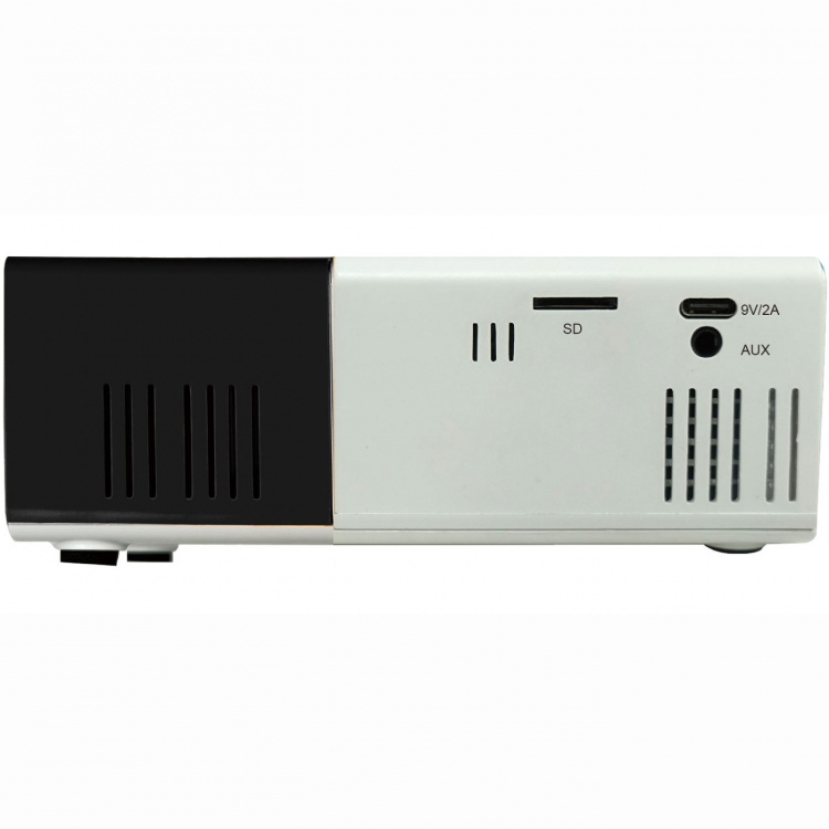 Denver Mini Projector with HDMI, USB-C and MicroSD card reader