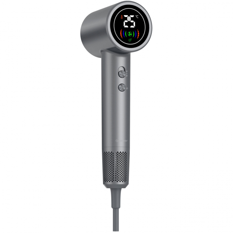 Denver Hairdryer with Led display Dark grey