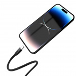 STATIK Magnetisk Kabel Magstack Pro USB-C Till USB-C Svart 1m