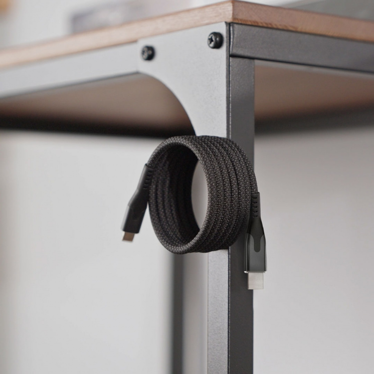 STATIK Magnetisk Kabel Magstack Pro USB-C Till USB-C Svart 1m