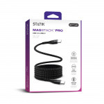 STATIK MagStack Magnetic Cable Pro USB-C to USB-C 2m Black