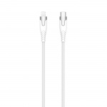 Gear Kevlarkabel Pro Usb-C Till Lightning Metallhölje Vit 1,5 M