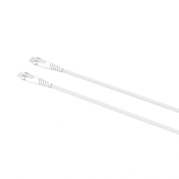 Gear Kevlarkabel Pro Usb-C Till Lightning Metallhölje Vit 1,5 M