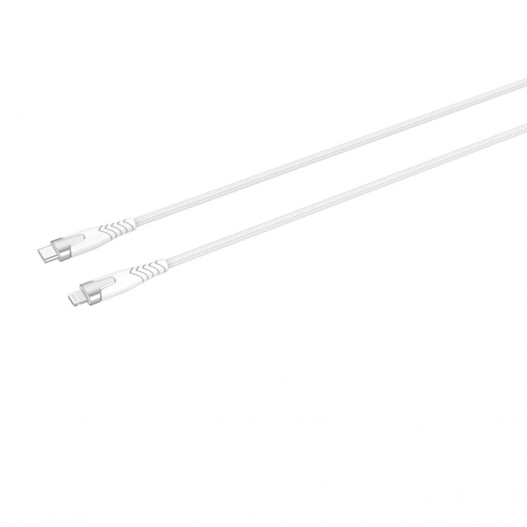 Gear Kevlarkabel Pro Usb-C Till Lightning Metallhölje Vit 1,5 M