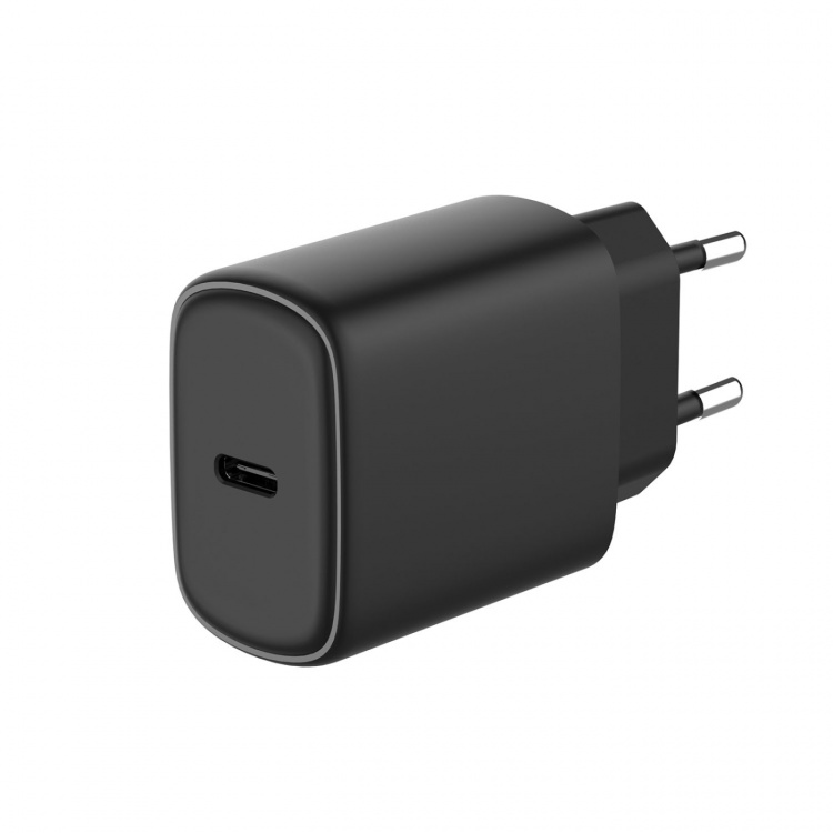 Gear Laddare 220V 1xUSB-C Pd 20W Svart Gear Laddare 220V 1xUSB-C Pd 20W Svart
