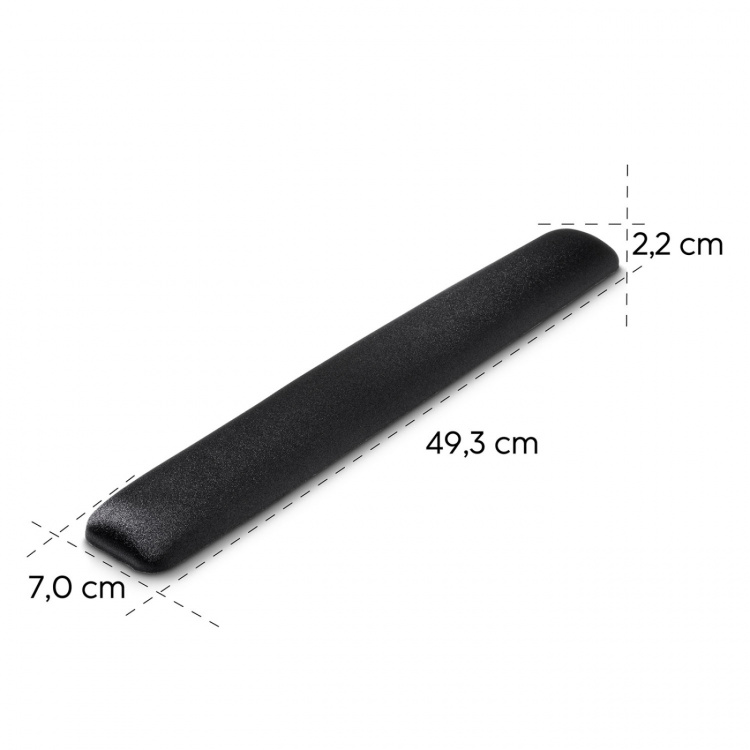 Hama Handledsstöd För Tangentbord Ergo Svart