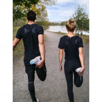 SWEDISH POSTURE T-shirt Herr Posture Reminder Svart XL SWEDISH POSTURE T-shirt Herr Posture Reminder Svart XL