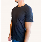 SWEDISH POSTURE T-shirt Herr Alignment Bomull Svart S SWEDISH POSTURE T-shirt Herr Alignment Bomull Svart S