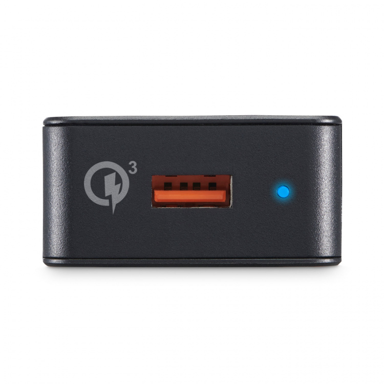 Hama Snabbladdare Fast Charger 1x USB-A Qualcomm 19.5w Svart Hama Snabbladdare Fast Charger 1x USB-A Qualcomm 19.5w Svart