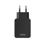 Hama Snabbladdare Fast Charger 1x USB-A Qualcomm 19.5w Svart Hama Snabbladdare Fast Charger 1x USB-A Qualcomm 19.5w Svart
