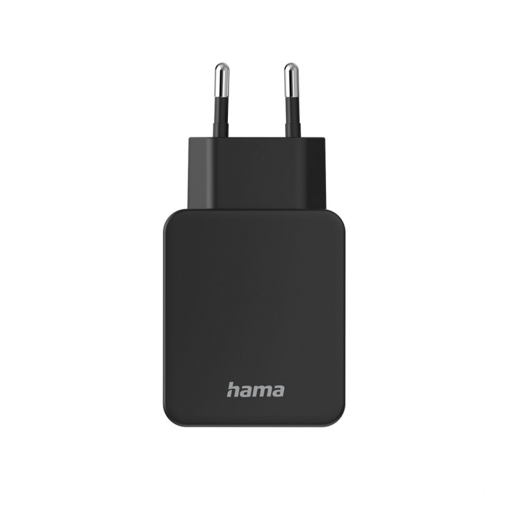 Hama Snabbladdare Fast Charger 1x USB-A Qualcomm 19.5w Svart Hama Snabbladdare Fast Charger 1x USB-A Qualcomm 19.5w Svart