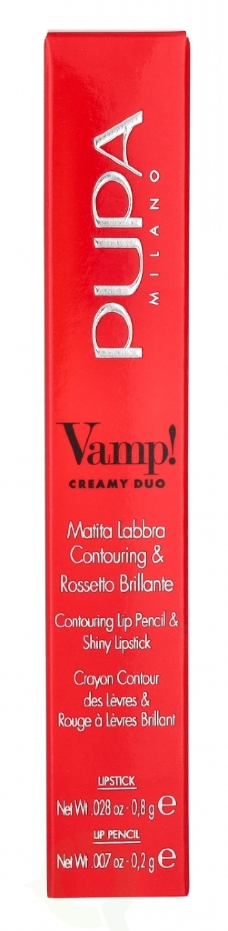 Pupa Milano Pupa Vamp! Creamy Duo Lip Pencil 1 g #001 Fair Nude