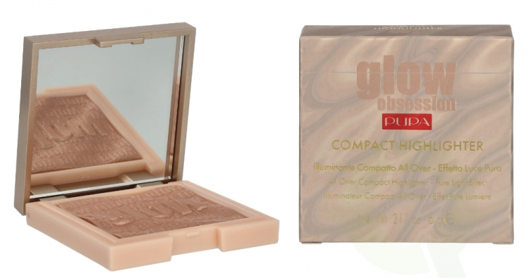 Pupa Milano Pupa Glow Obsession All Over Compact Highlighter 6 g #Rose Gold
