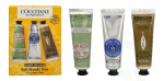 L\'Occitane Soft Hands Trio Set 90 ml Shea Hand Cream 30ml/Almond Hand Cream 30ml/Verbena Hand Cream 30ml