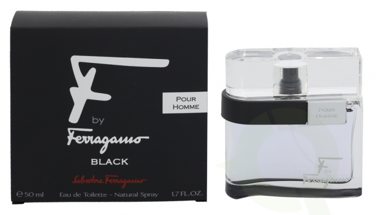 Ferragamo F By Ferragamo Black Edt Spray 50 ml