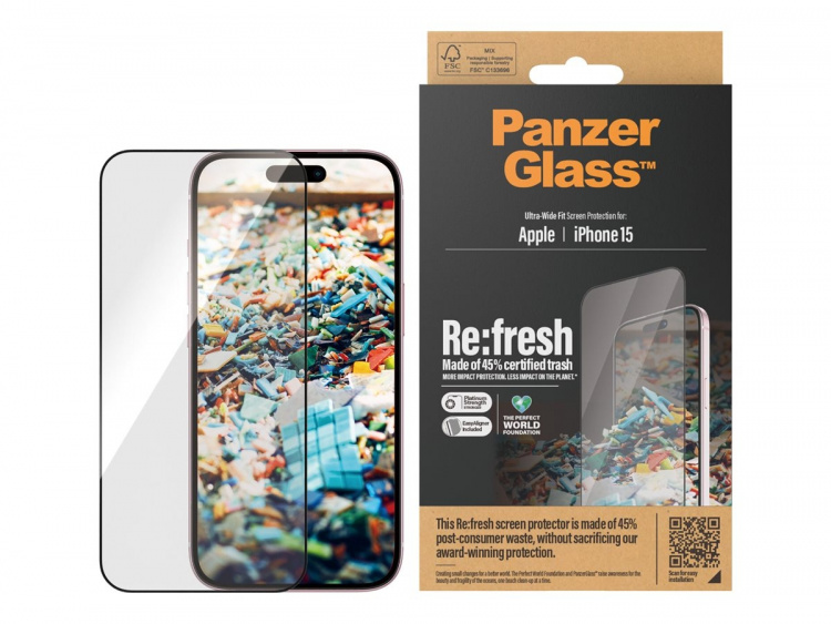 PanzerGlass Re fresh Apple iPhone 15
