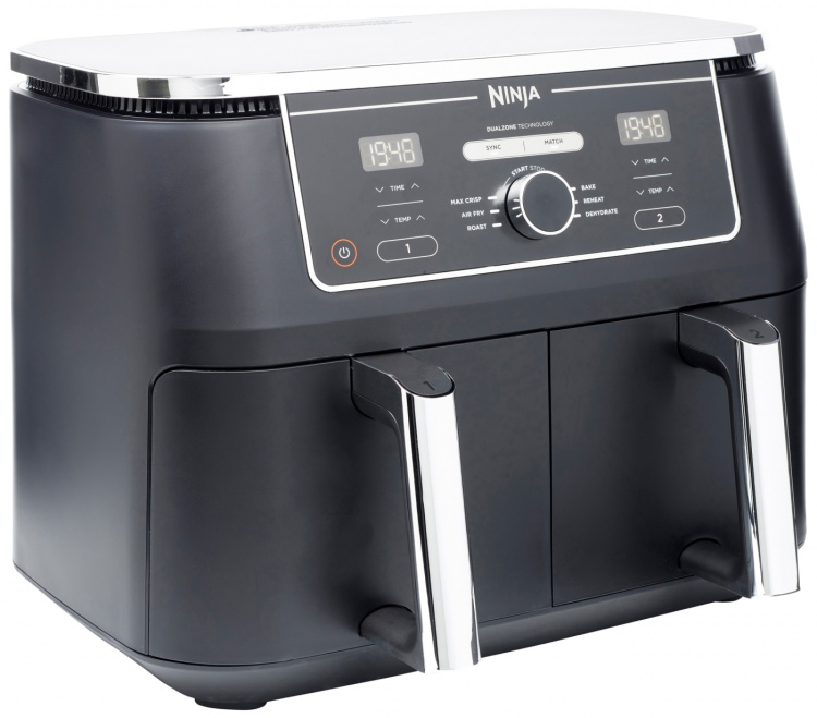 Ninja Foodi MAX Dual Zone AF400EU Airfryer 2.47kW Black Ninja Foodi MAX Dual Zone AF400EU Airfryer 2.47kW Black