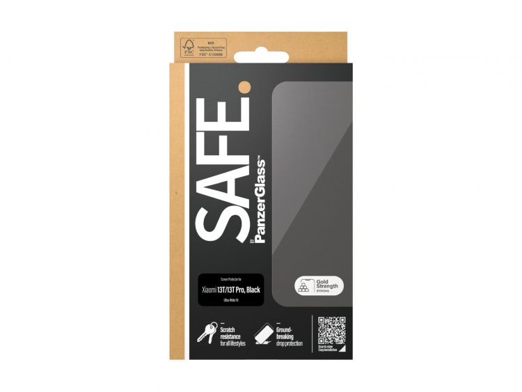 PanzerGlass SAFE. by PanzerGlass Screen Protector Xiaomi 13T, 13T Pro, Transparent