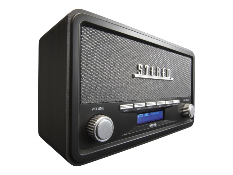 Denver DAB-18 DARK GREY DAB portable radio Black