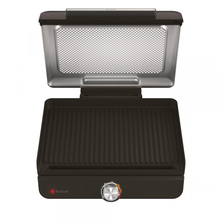 Ninja GR101EU Sizzle Griddle & Grill 1450W Zwart