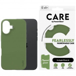 PanzerGlass CARE Fashionable Case for iPhone 16 Green