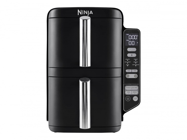 Ninja DoubleStack SL300EU Airfryer 2.47kW Zwart
