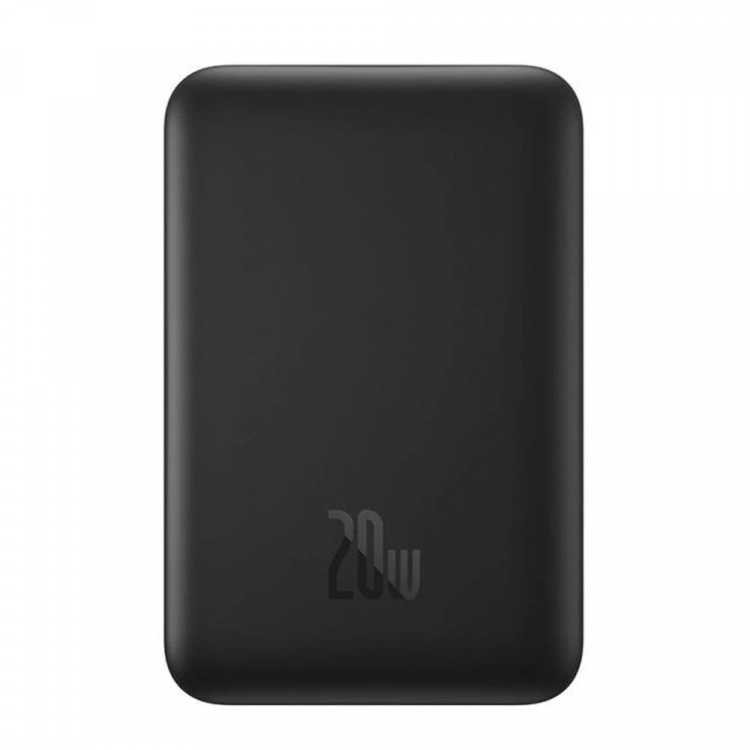 Baseus 10000 mAh Powerbank met draadloos opladen 20W Zwart Baseus 10000 mAh Powerbank met draadloos opladen 20W Zwart