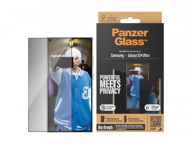 PanzerGlass Screen Protector Samsung Galaxy S24 Ultra, Transparent